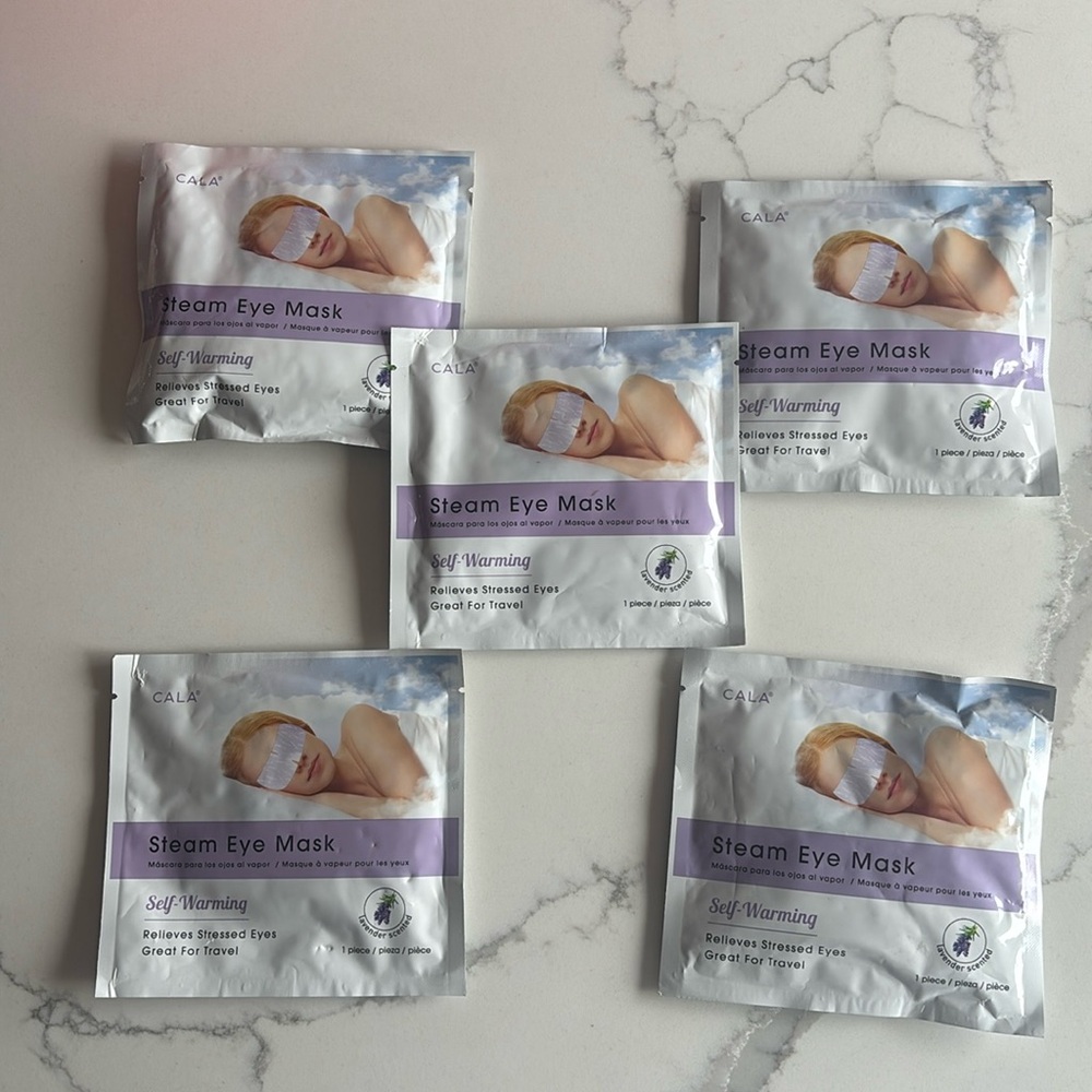 5x Steam Eye Masks